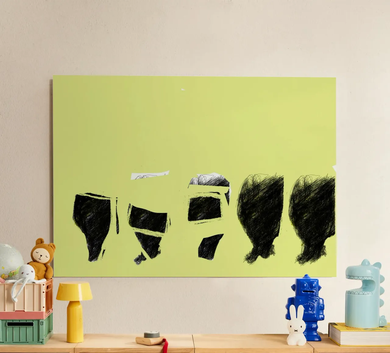 Squirrel Attack forex-plaat van Nepomuk