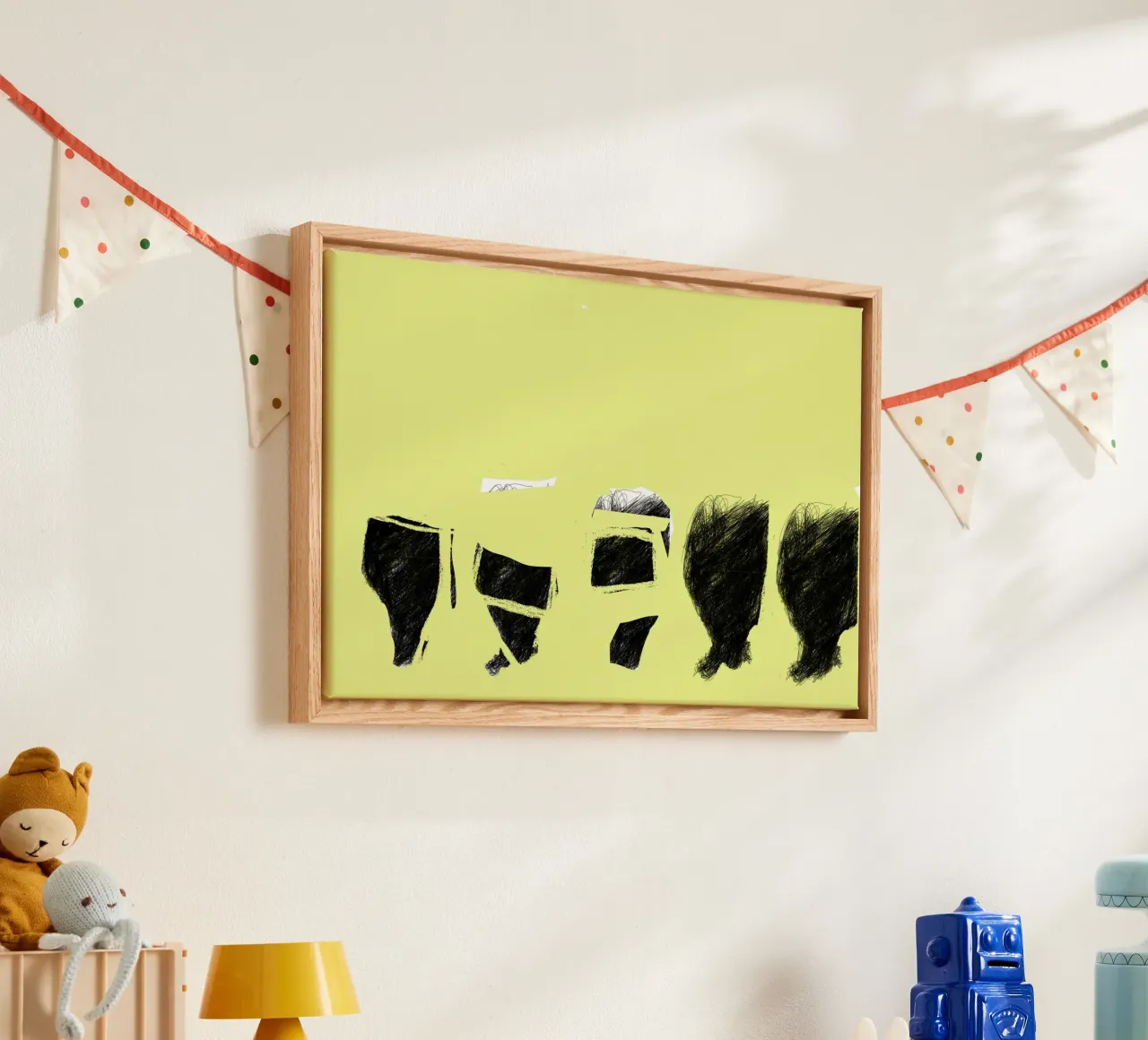 Squirrel Attack canvas van Nepomuk