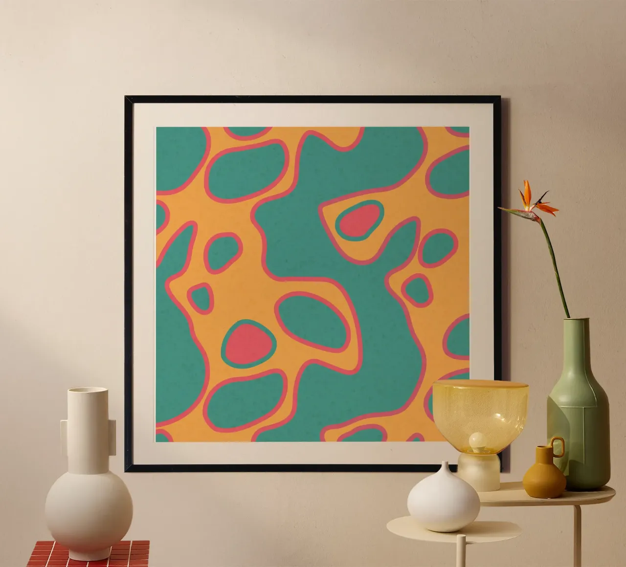 AAA45 poster van shellybremmer -swirls