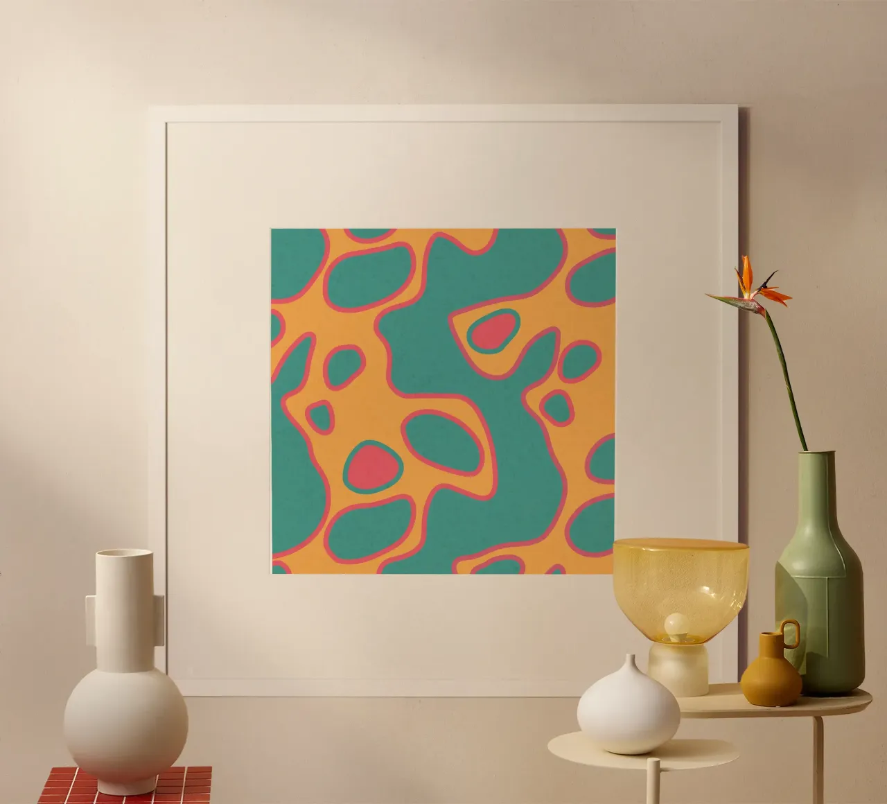 AAA45 poster van shellybremmer -swirls