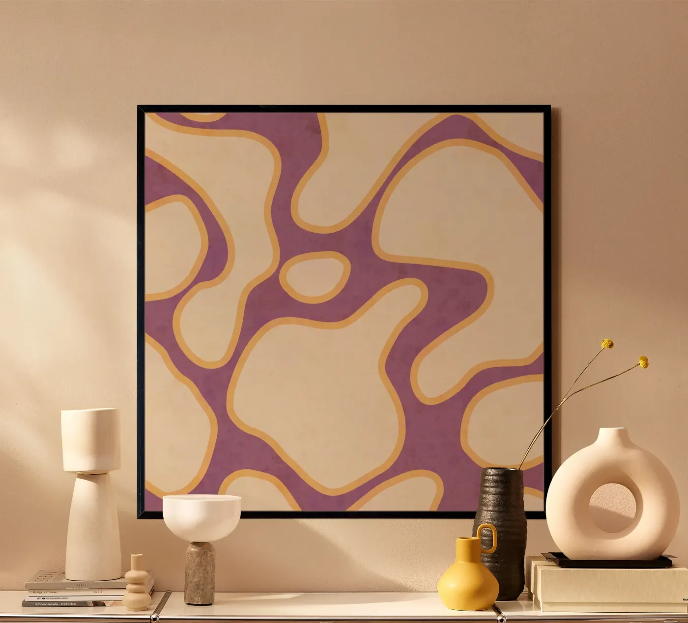 AA1 poster van shellybremmer -swirls