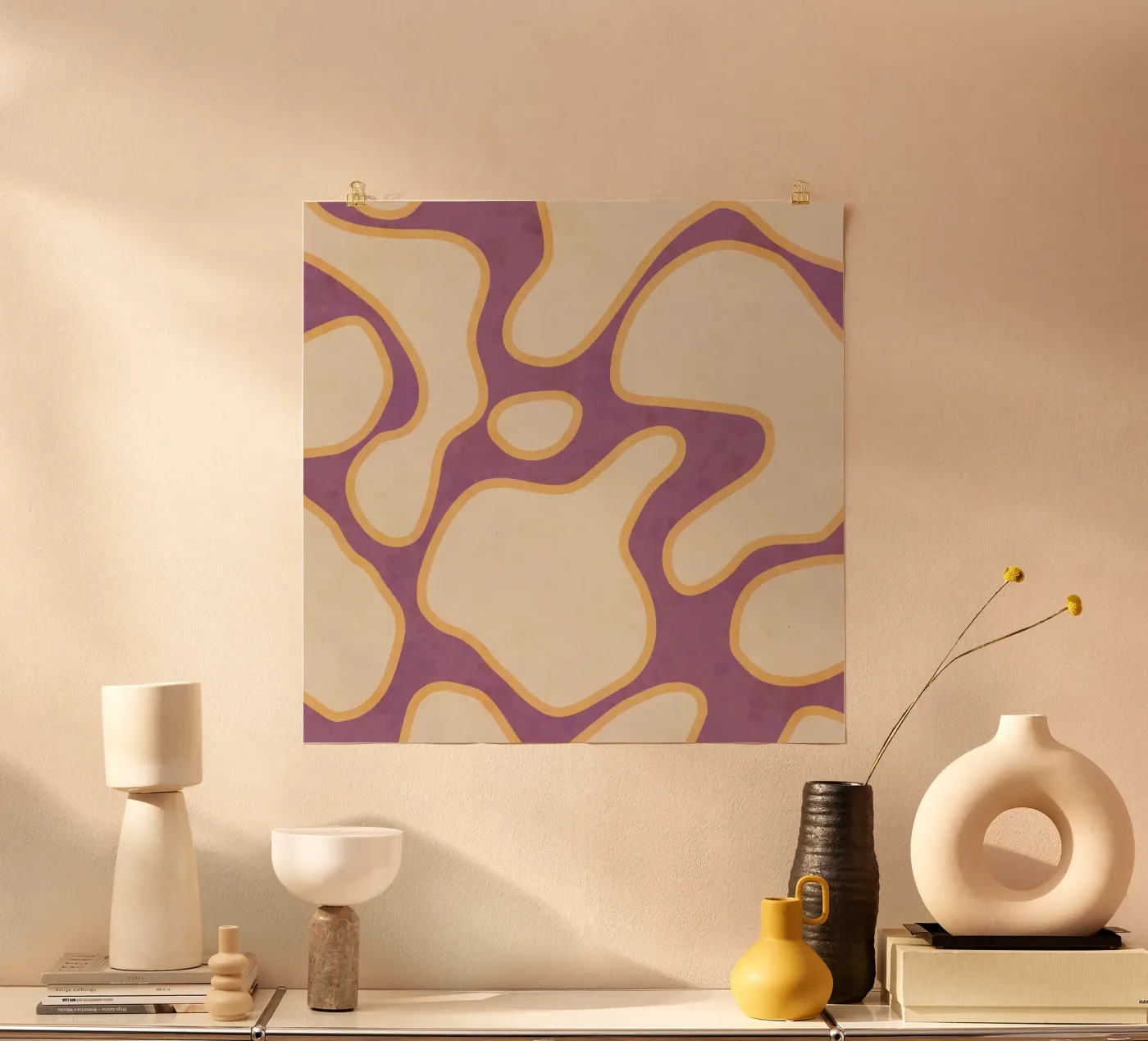 AA1 poster van shellybremmer -swirls