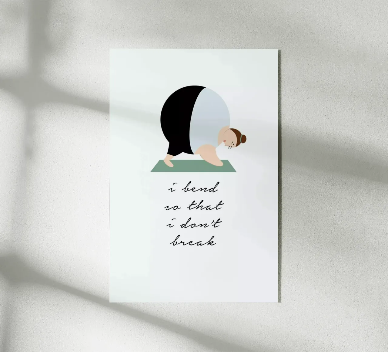 Yoga 3 plexiglass da Maria Kritzas