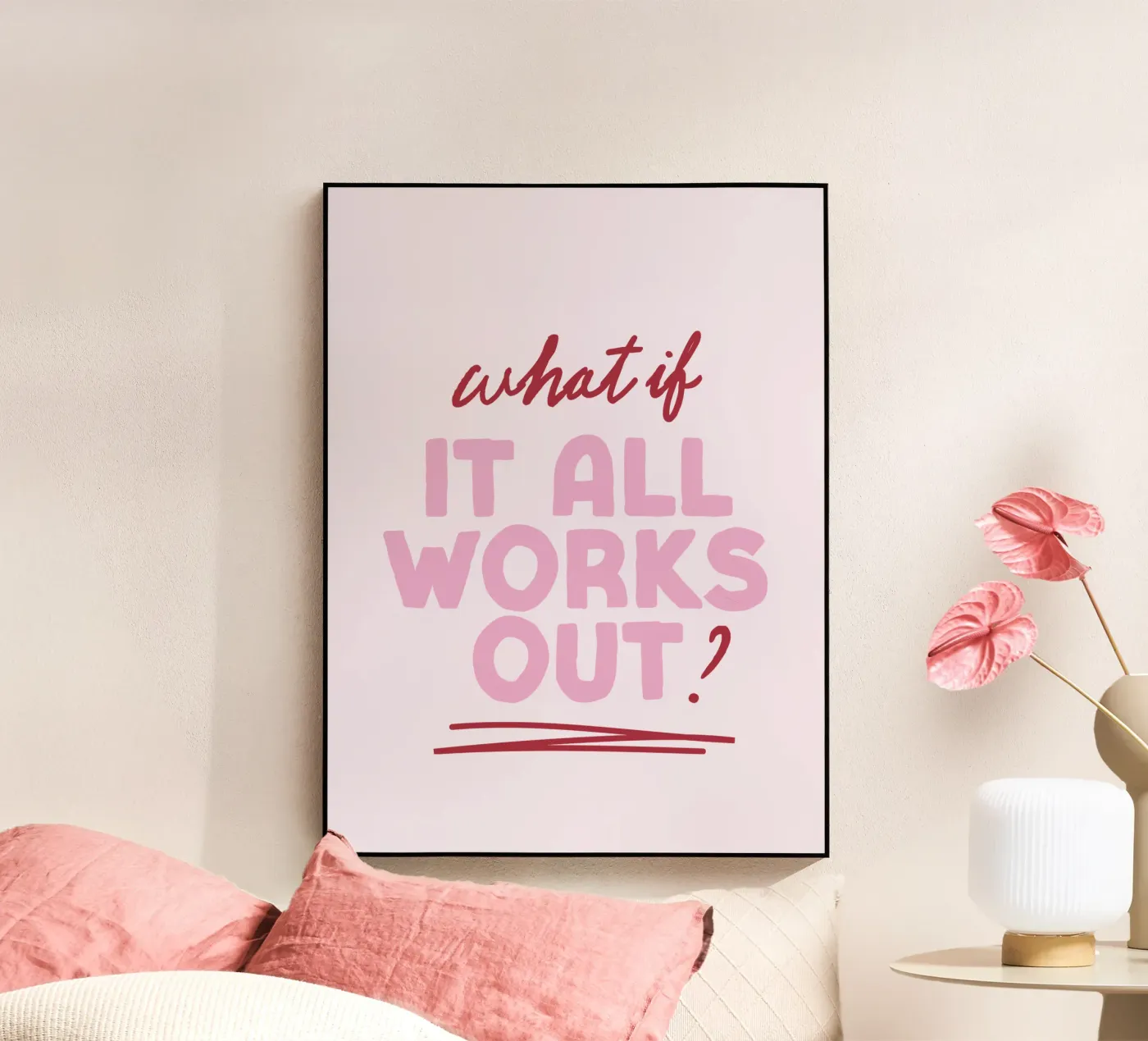 What if? acryl van CSK DESIGN