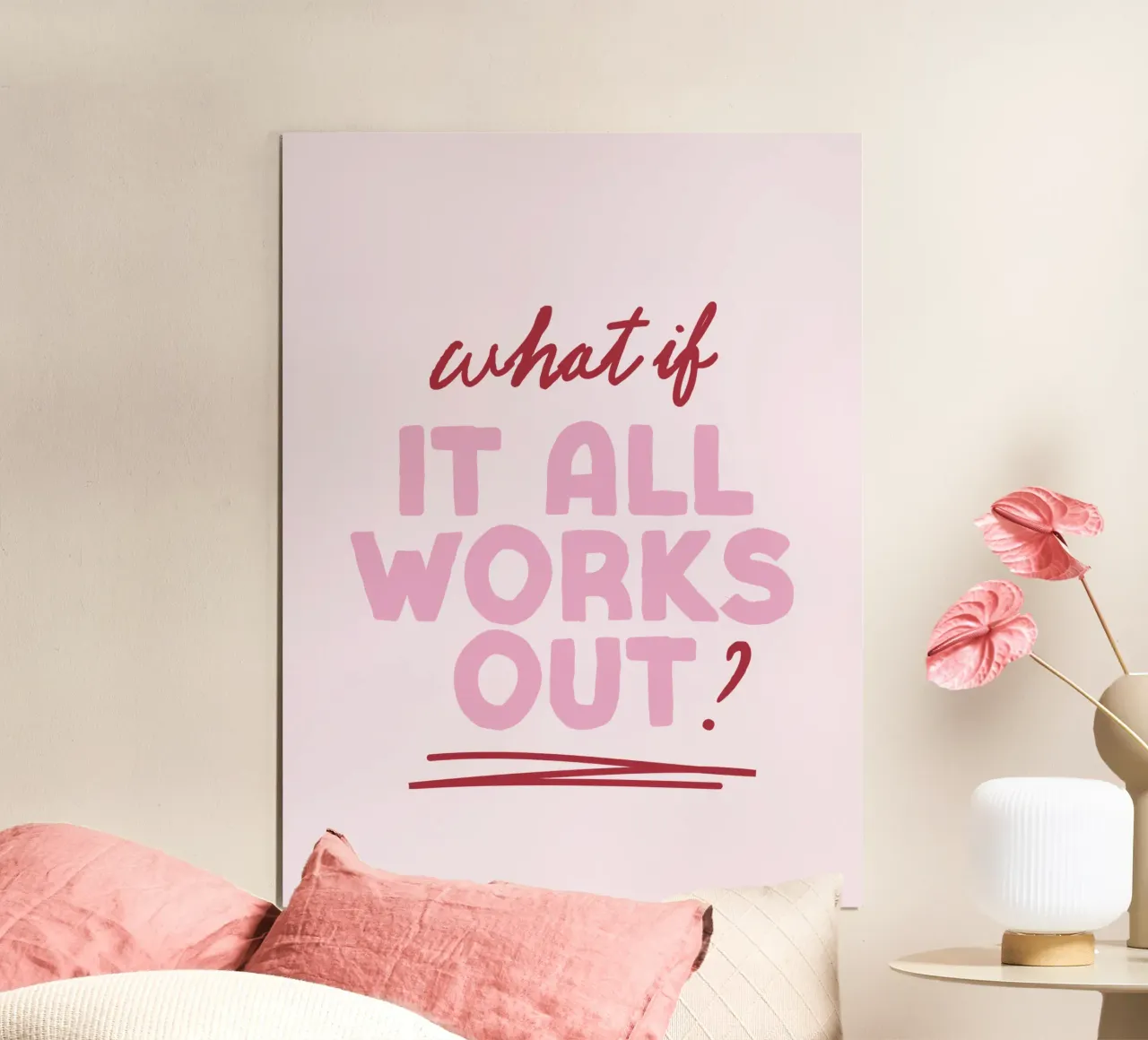 What if? poster da CSK DESIGN