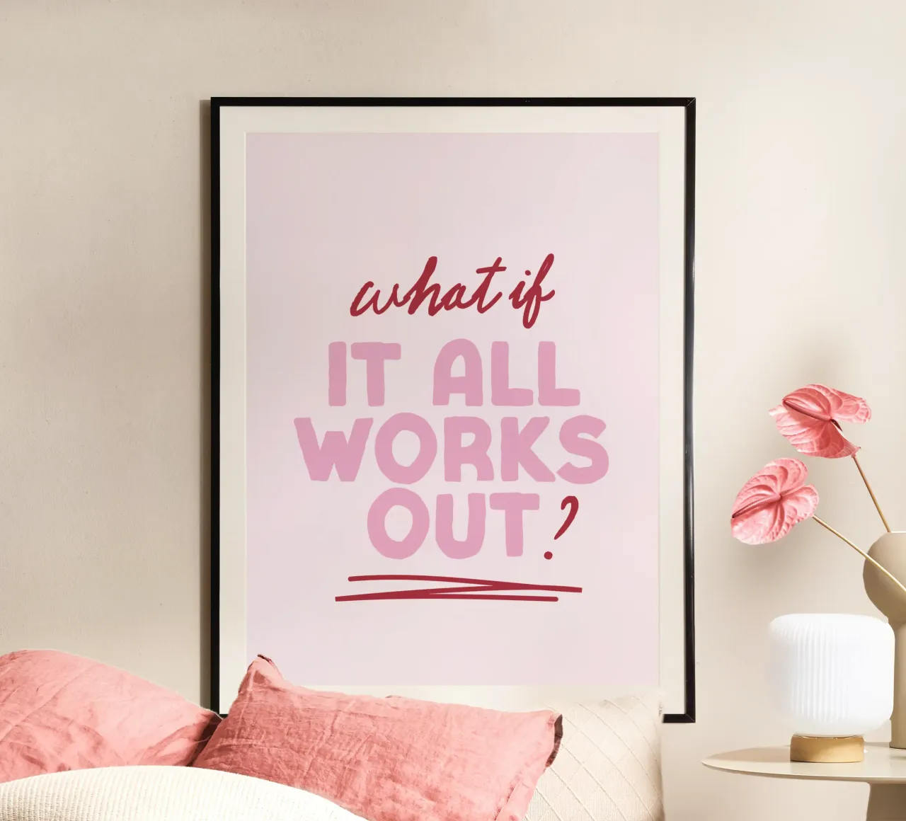 What if? poster da CSK DESIGN