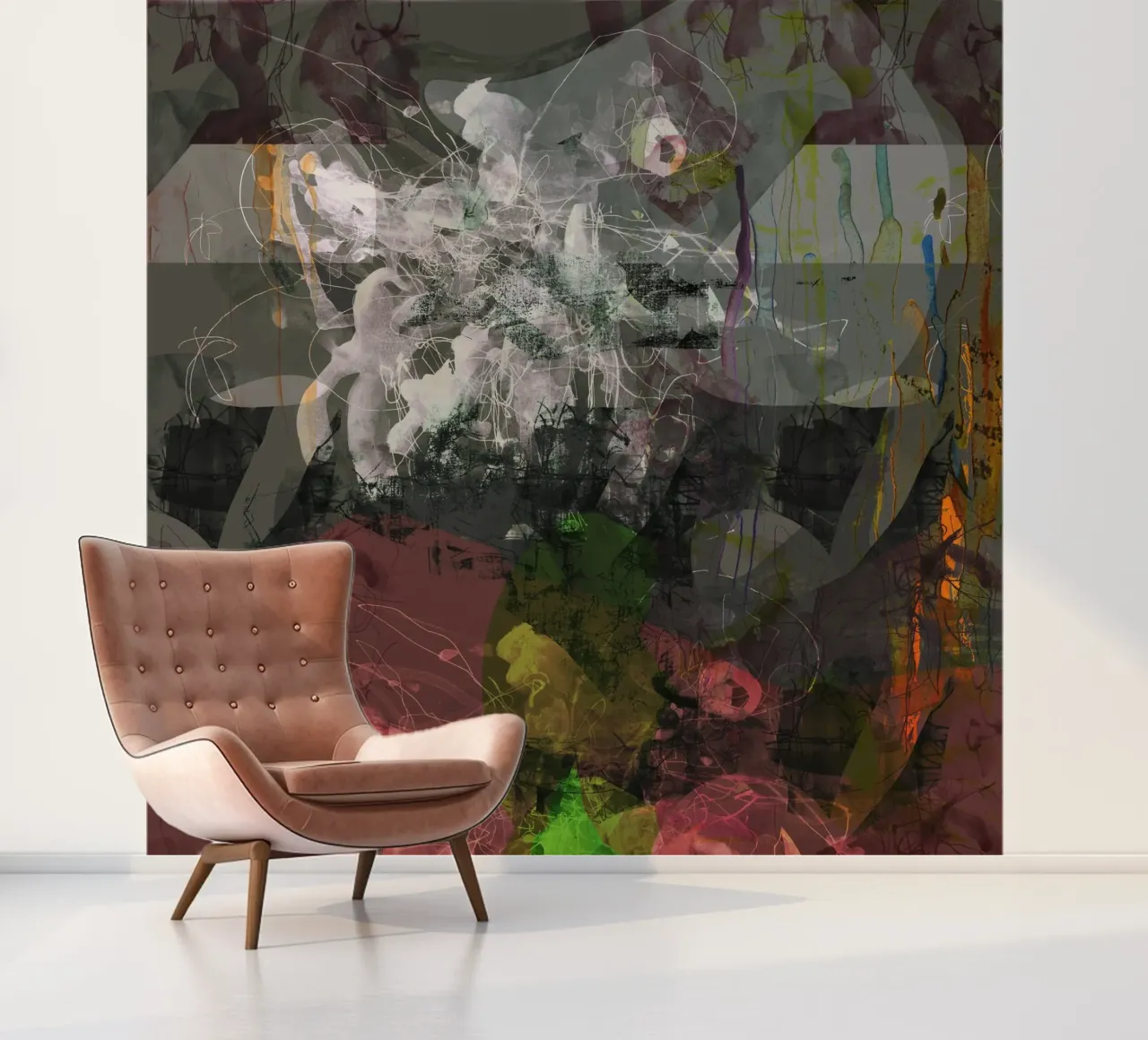 flogreen fotobehang van k i m