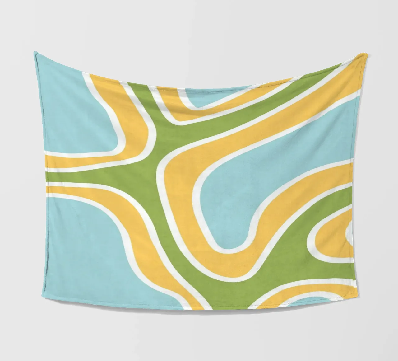 AAA7 Fleecedecke von shellybremmer -swirls