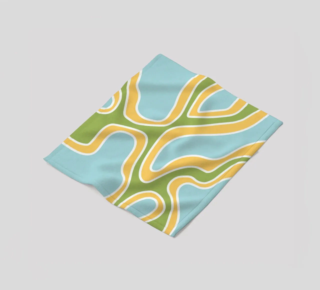 AAA7 Fleecedecke von shellybremmer -swirls