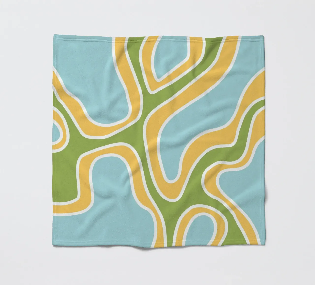 AAA7 Fleecedecke von shellybremmer -swirls