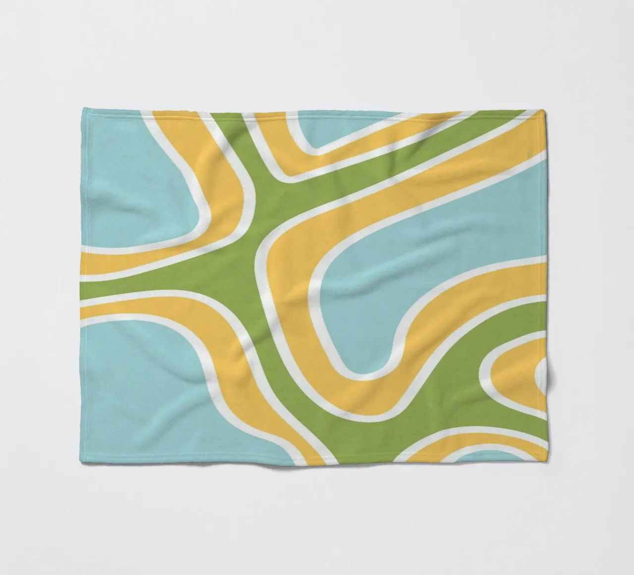 AAA7 Fleecedecke von shellybremmer -swirls