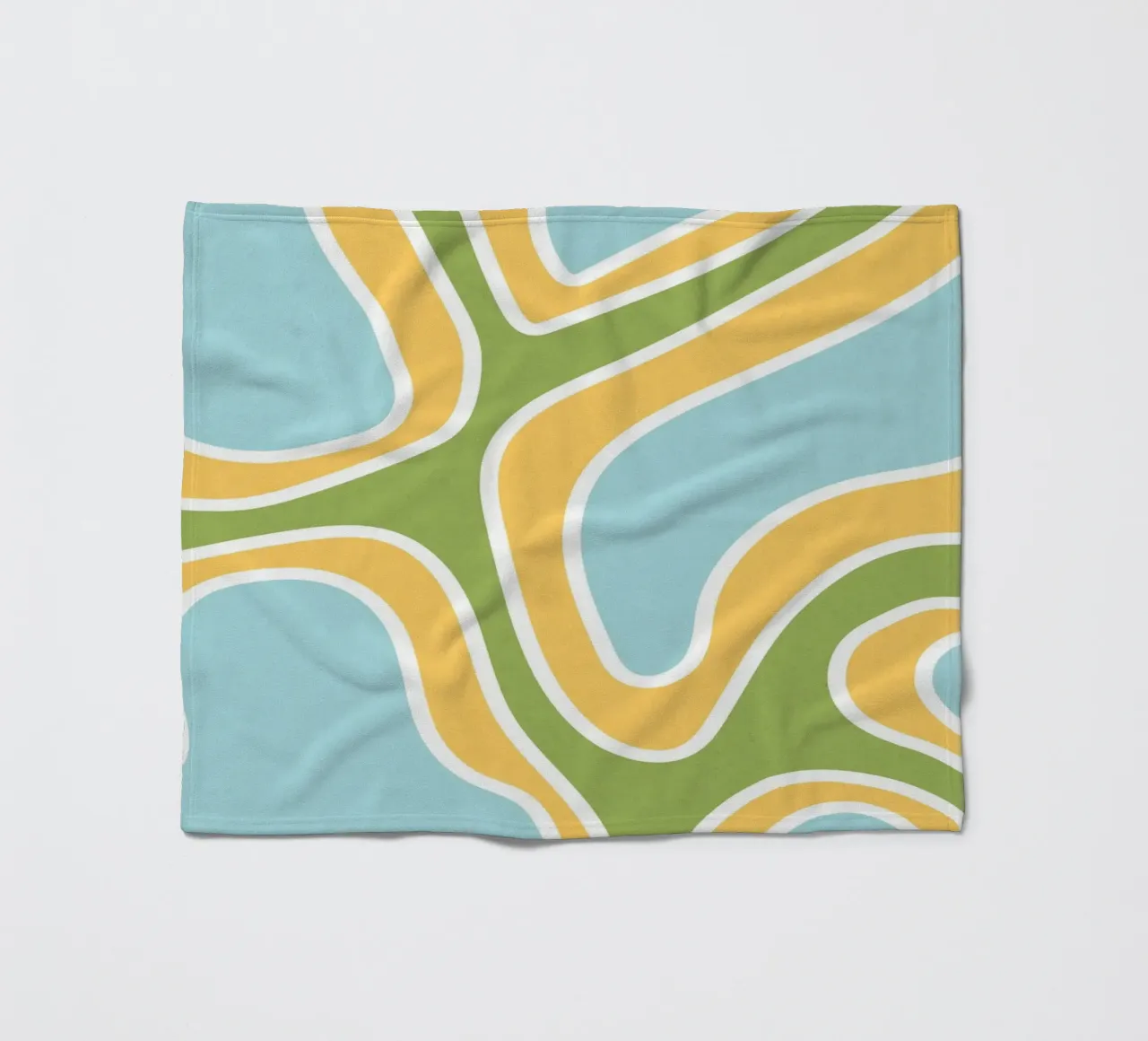 AAA7 Fleecedecke von shellybremmer -swirls