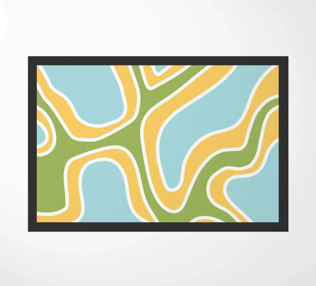 AAA7 Fußmatte von shellybremmer -swirls