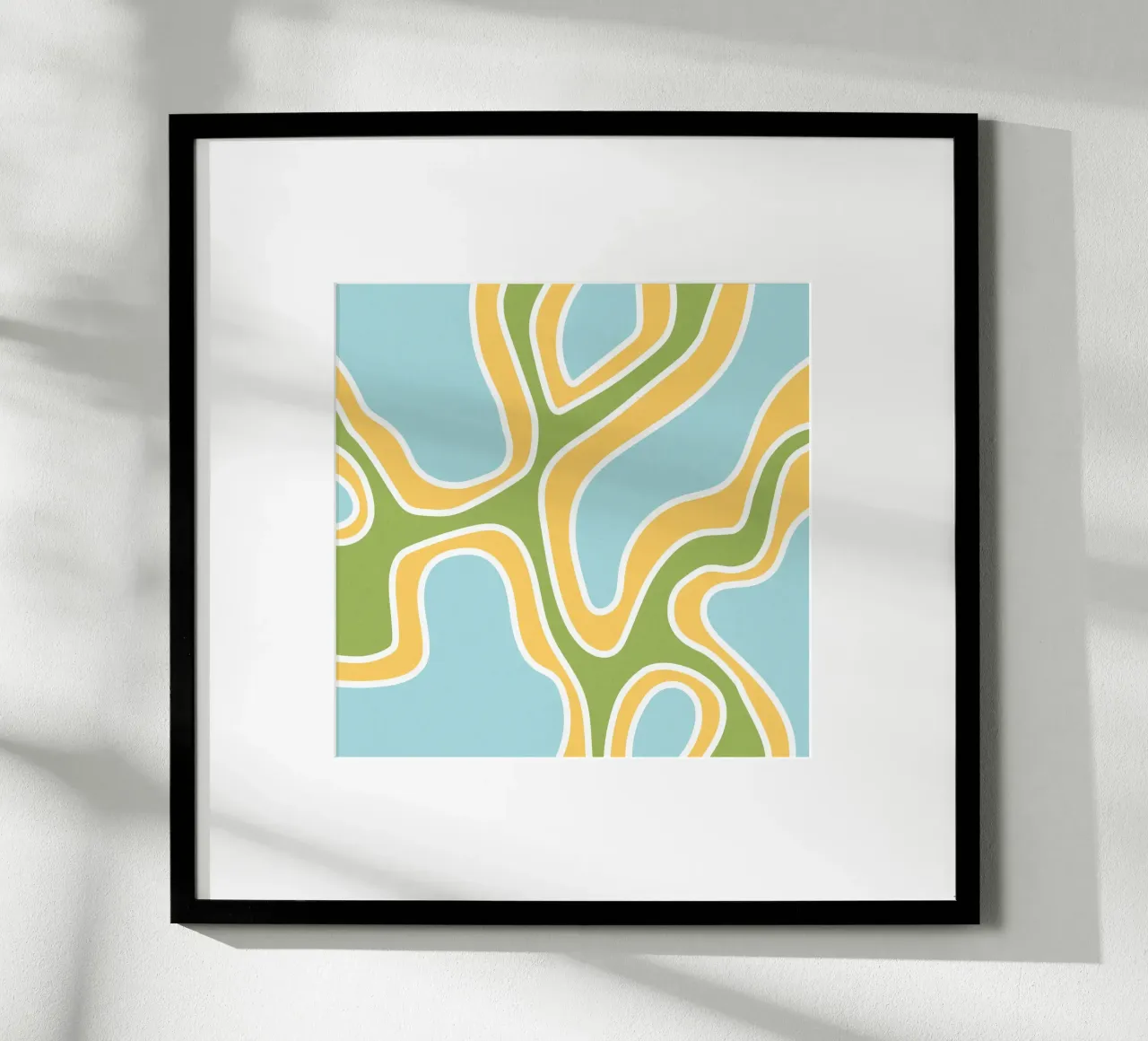 AAA7 poster van shellybremmer -swirls