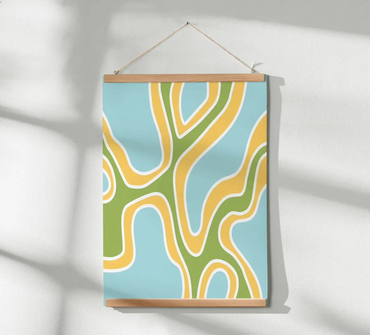 AAA7 poster van shellybremmer -swirls