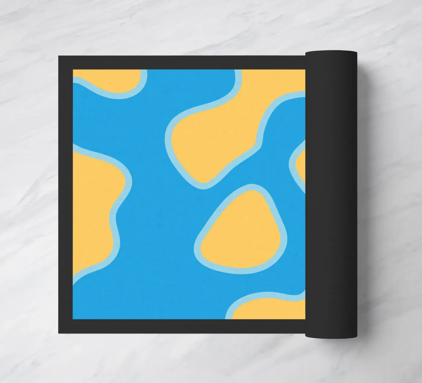 VVV57 deurmat van shellybremmer -swirls