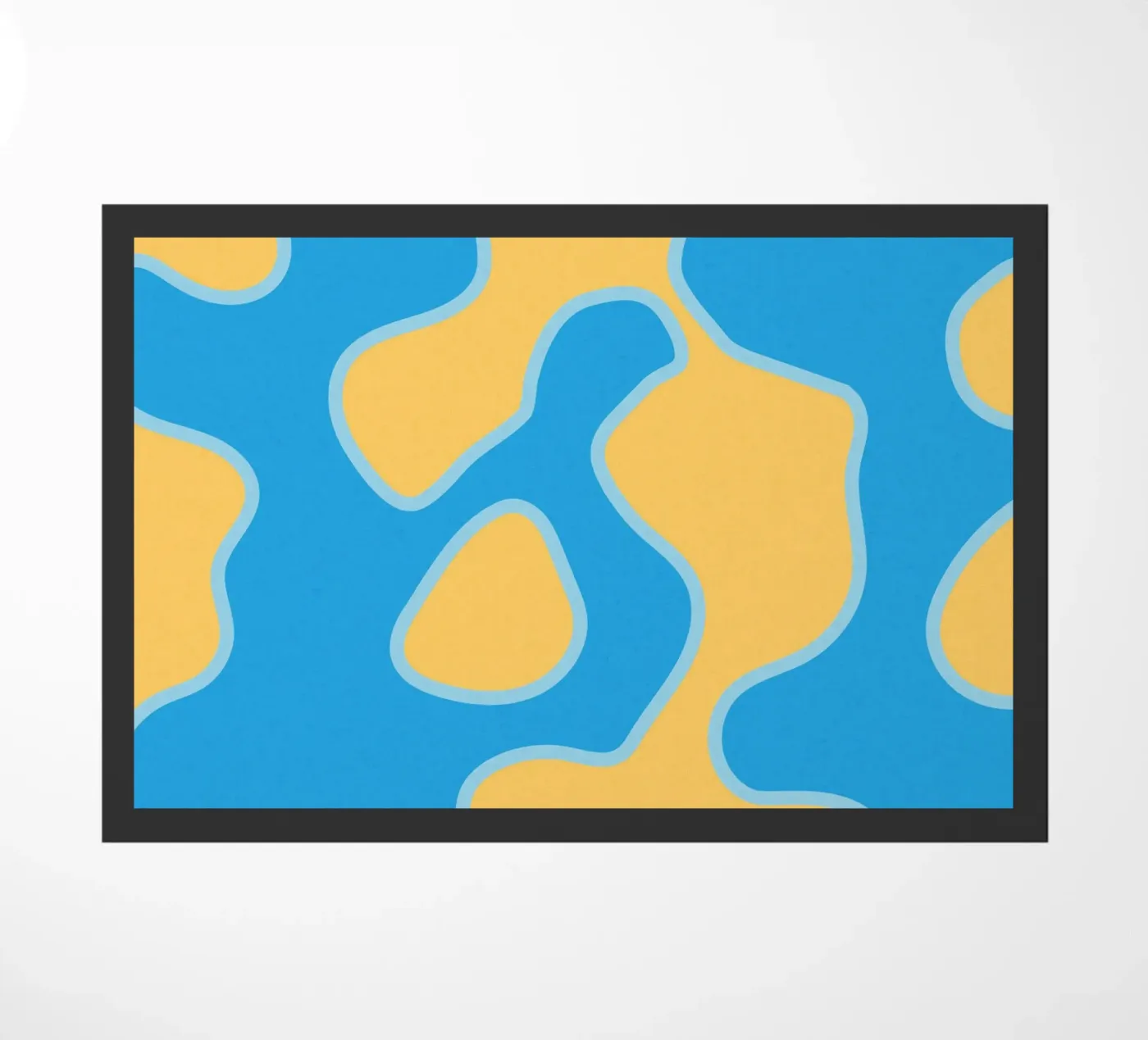 VVV57 deurmat van shellybremmer -swirls