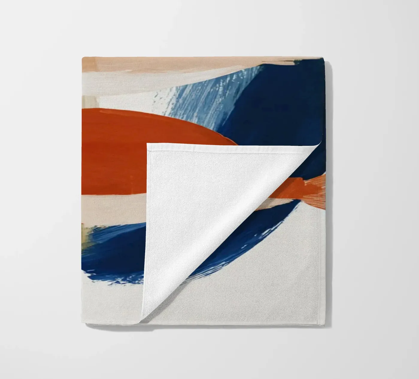 Abstract Fish beach towel by ThingDesign
