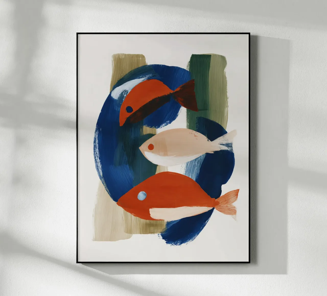 Abstract Fish acryl van ThingDesign