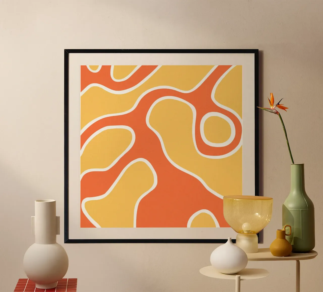 AAA14 poster van shellybremmer -swirls