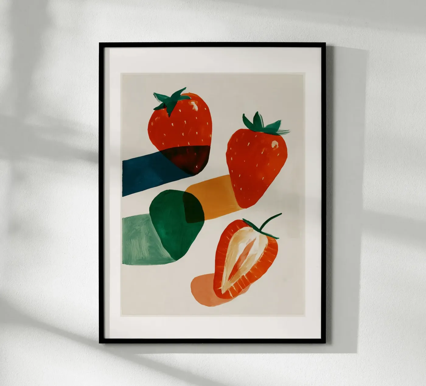 Aardbeien poster van ThingDesign