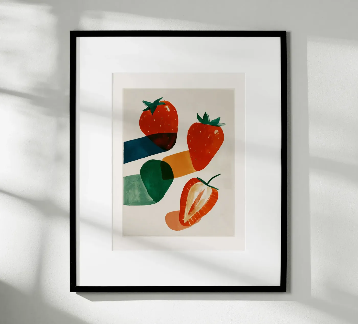 Aardbeien poster van ThingDesign