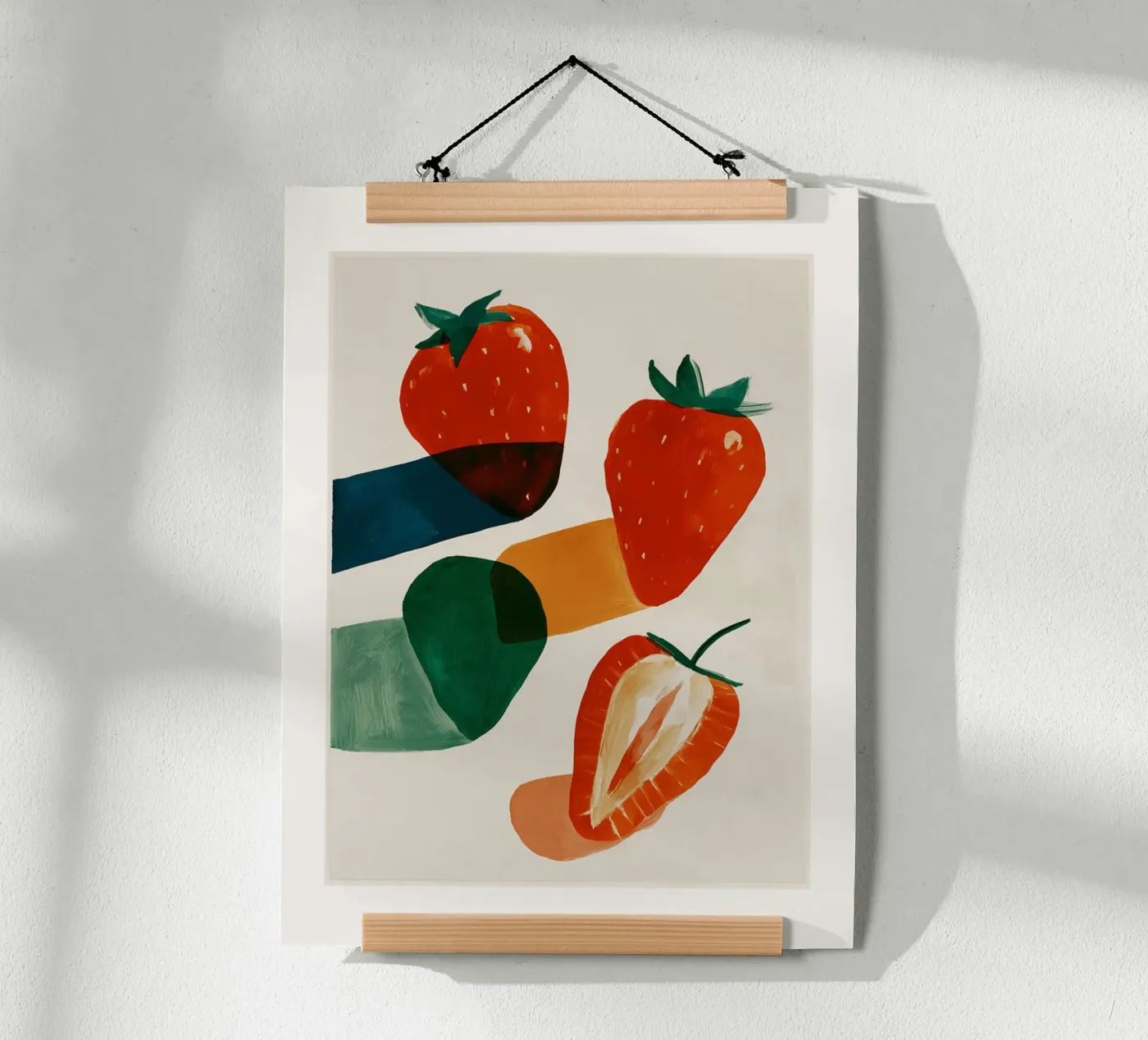 Aardbeien poster van ThingDesign