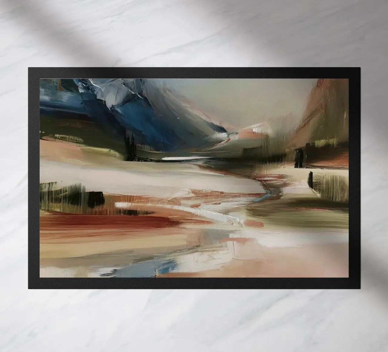 Between Mountains doormat by M.A.Z.U.N.