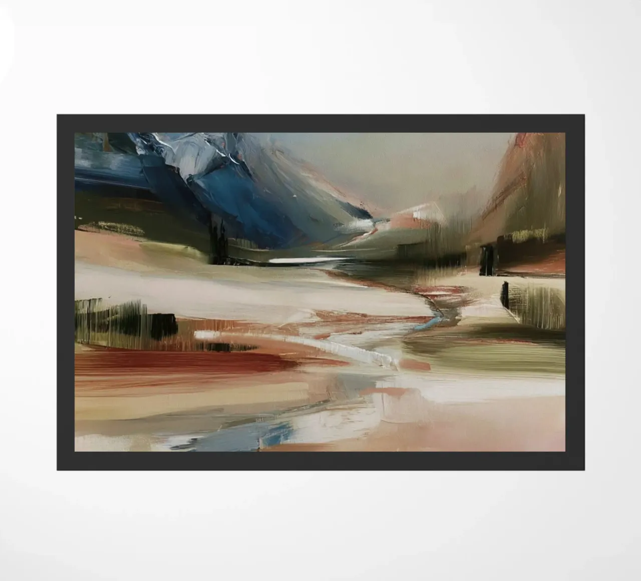 Between Mountains doormat by M.A.Z.U.N.