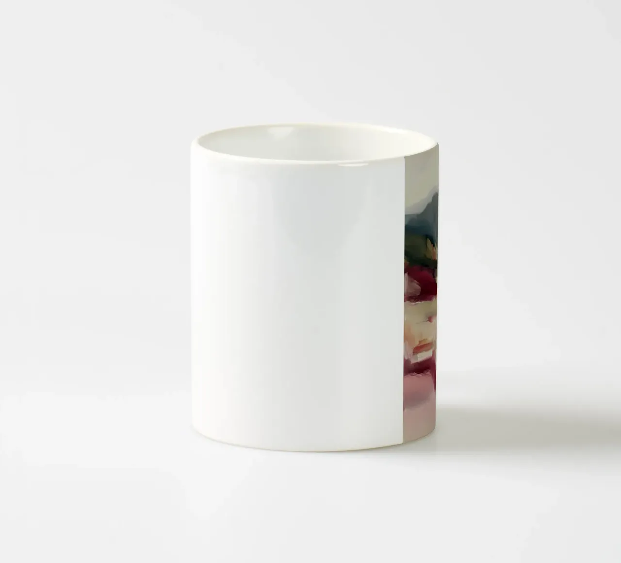 Distant Mountain ceramic mug by M.A.Z.U.N.