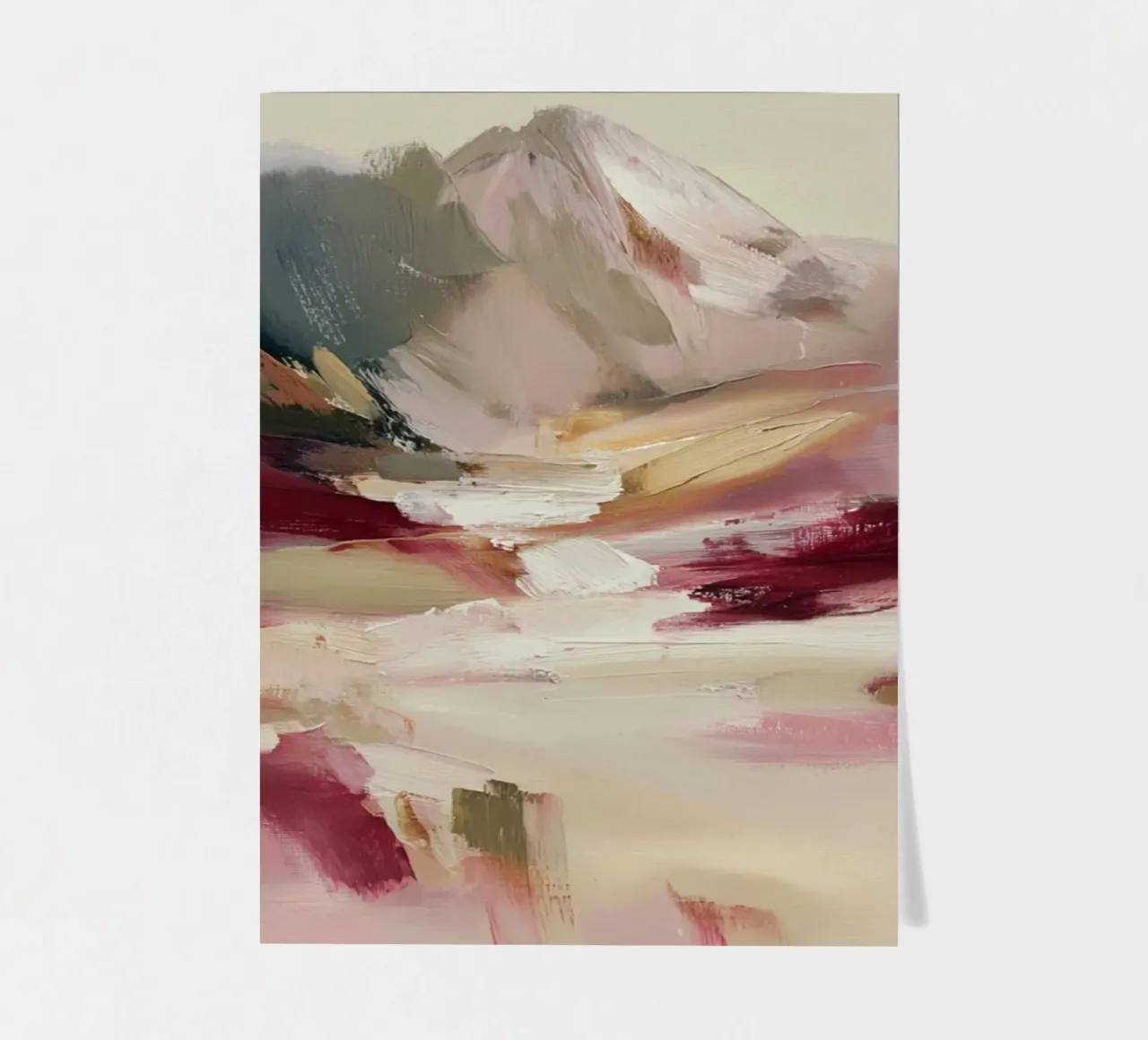 Distant Mountain sticker sheet by M.A.Z.U.N.