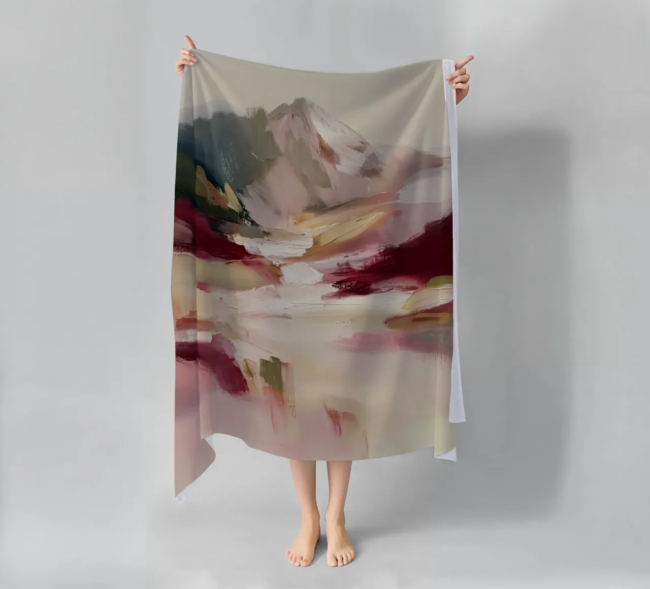 Montagna lontana telo mare da M.A.Z.U.N.