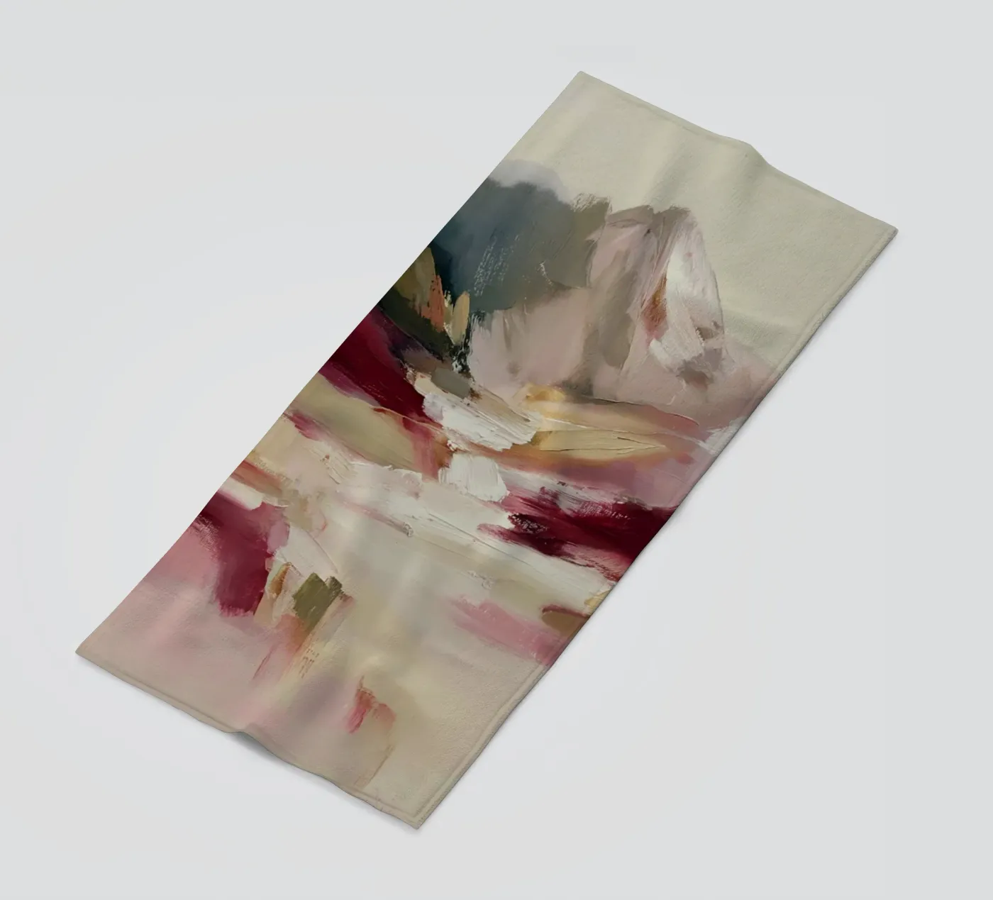 Entfernter Berg Strandtuch von M.A.Z.U.N.