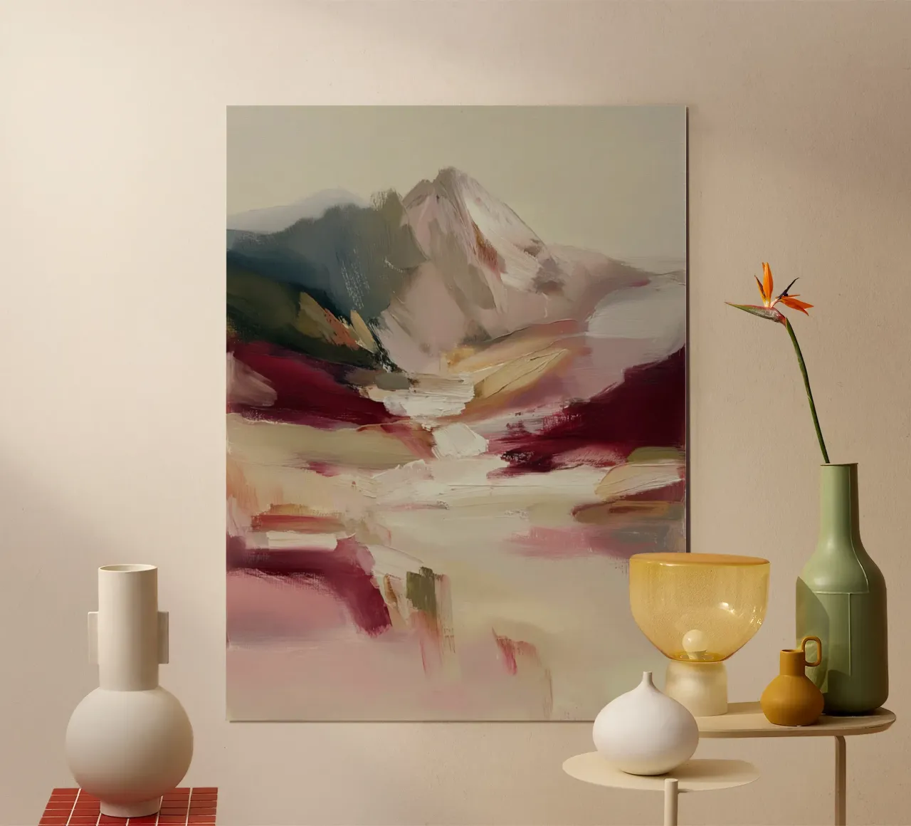 Distant Mountain poster van M.A.Z.U.N.