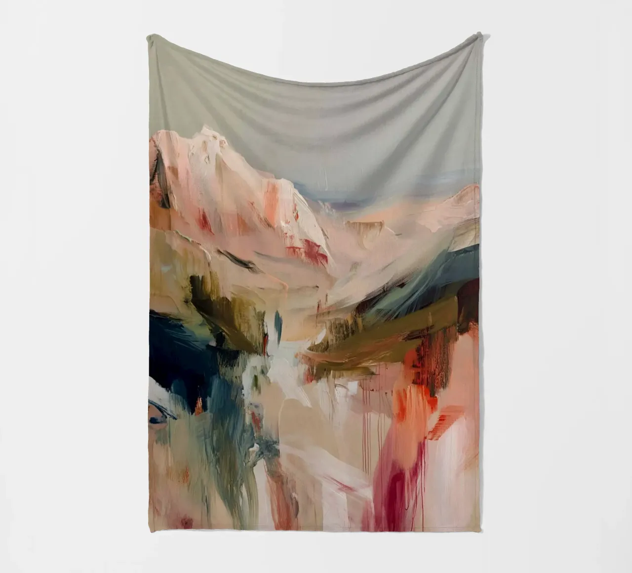 Berg Fleecedecke von M.A.Z.U.N.