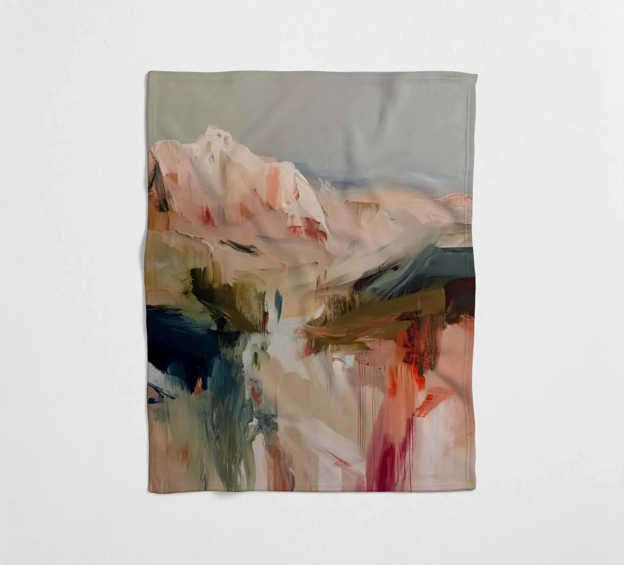 Berg Fleecedecke von M.A.Z.U.N.