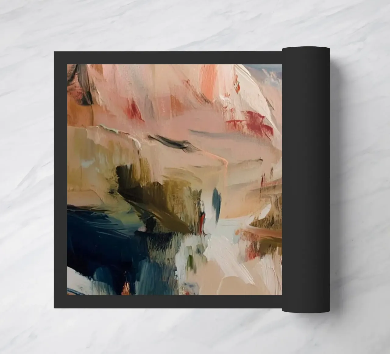 Mountain doormat by M.A.Z.U.N.