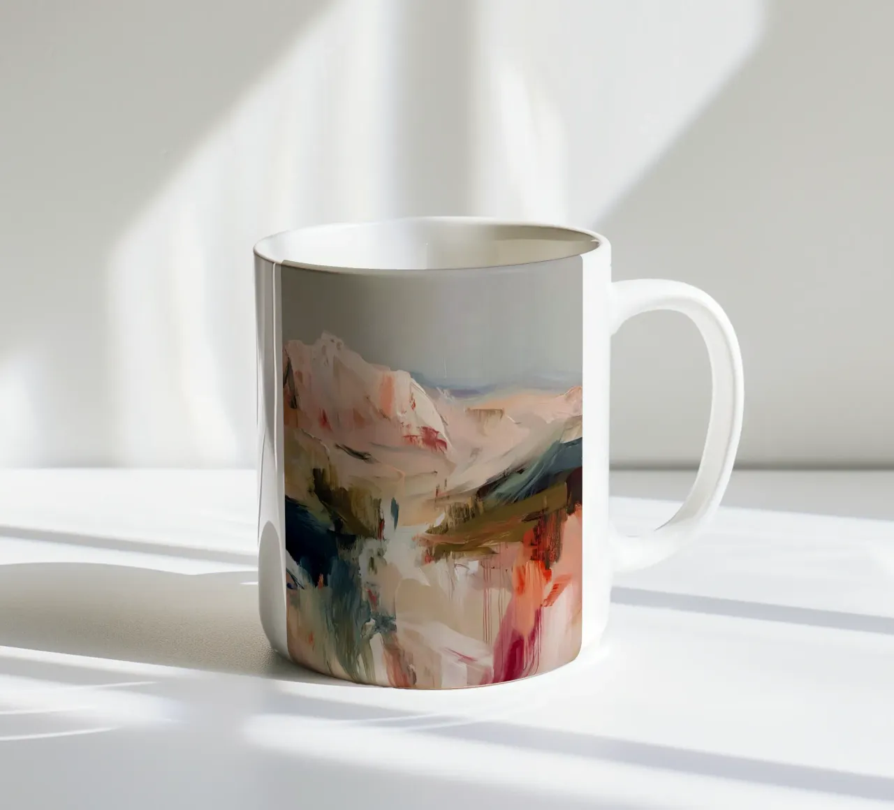 Mountain ceramic mug by M.A.Z.U.N.