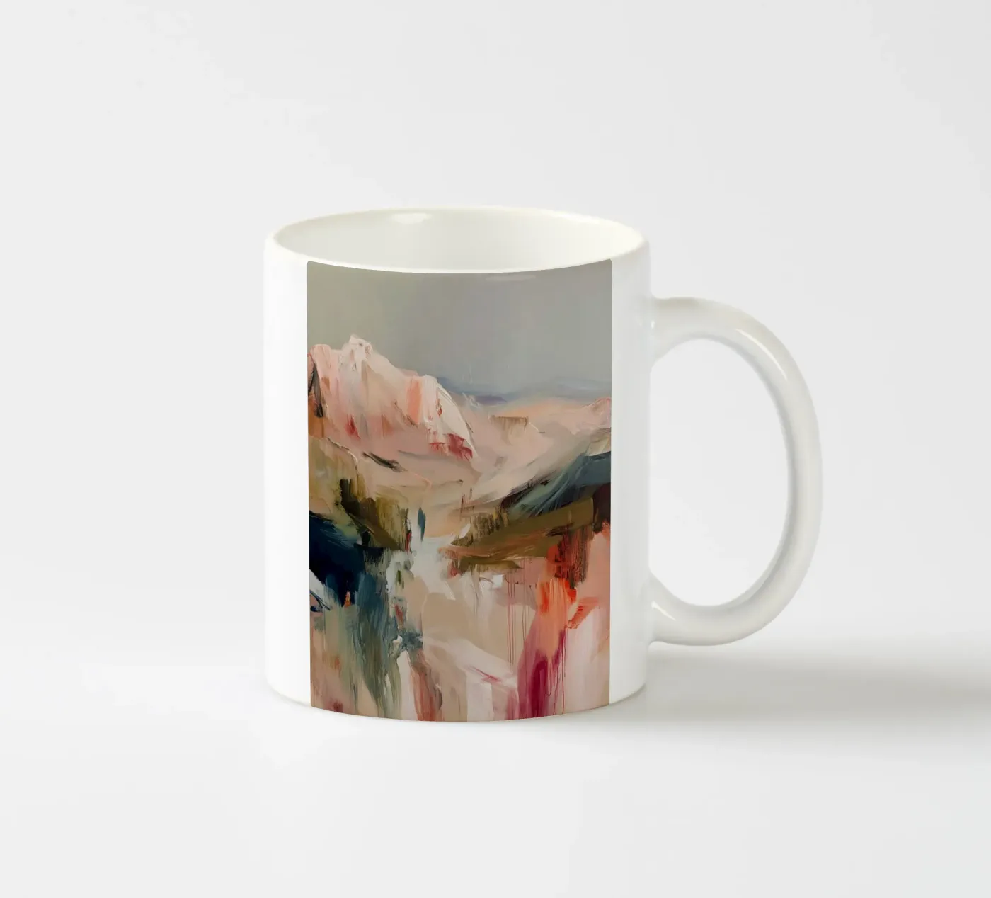 Mountain ceramic mug by M.A.Z.U.N.