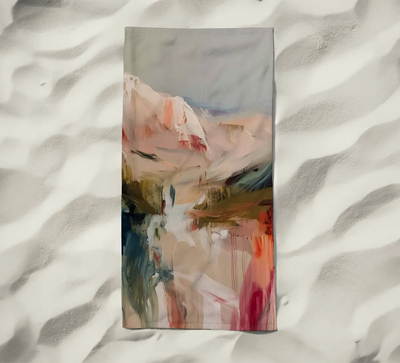 Berg strandhanddoek van M.A.Z.U.N.