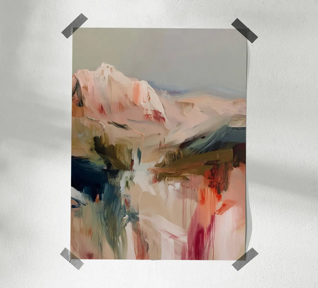 Montagne poster de M.A.Z.U.N.