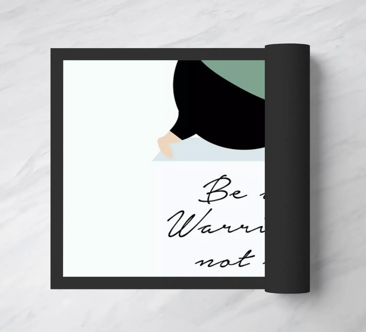 Yoga 4 doormat by Maria Kritzas