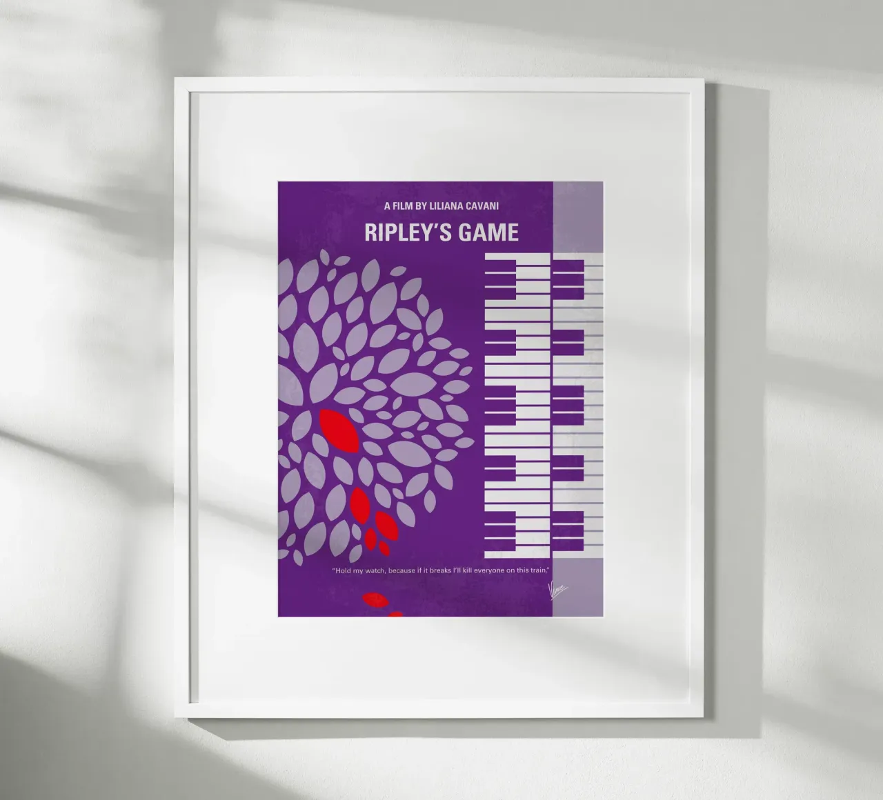 No546 My Ripleys Game minimal movie poster poster da Chungkong