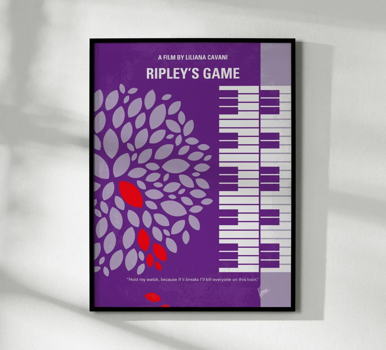 No546 My Ripleys Game minimal movie poster poster da Chungkong