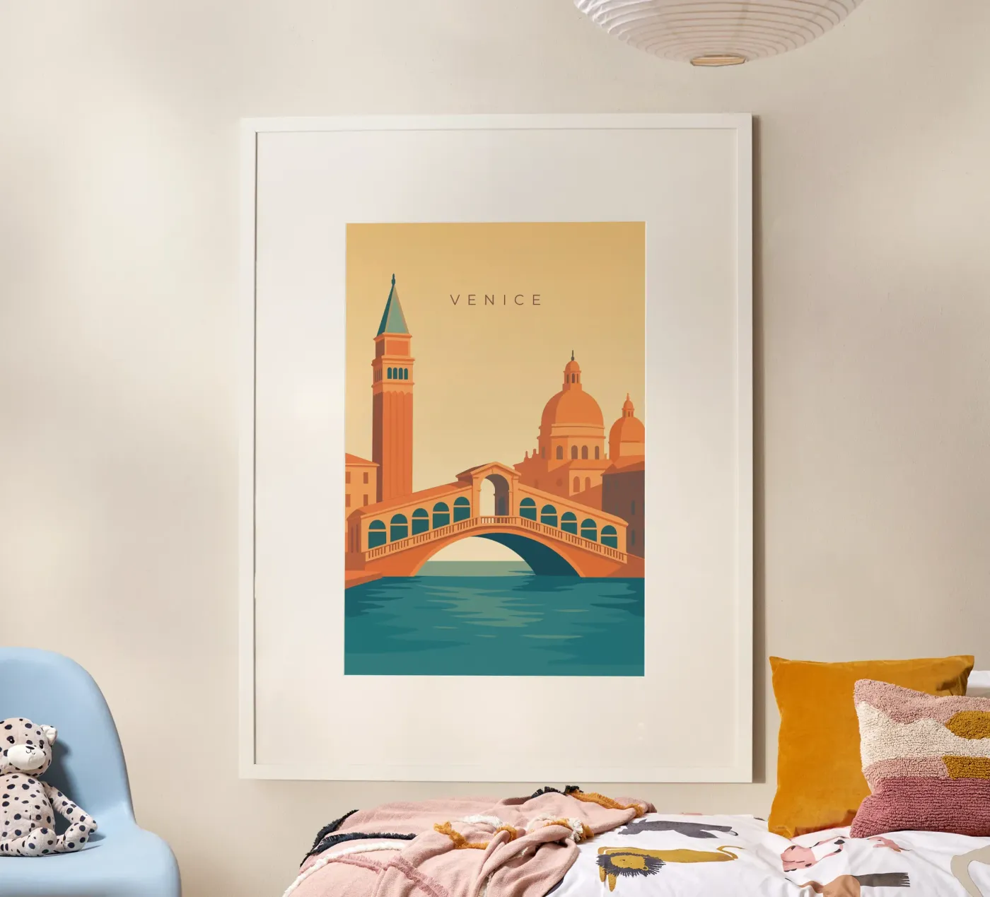 Venice poster da minimalist designs