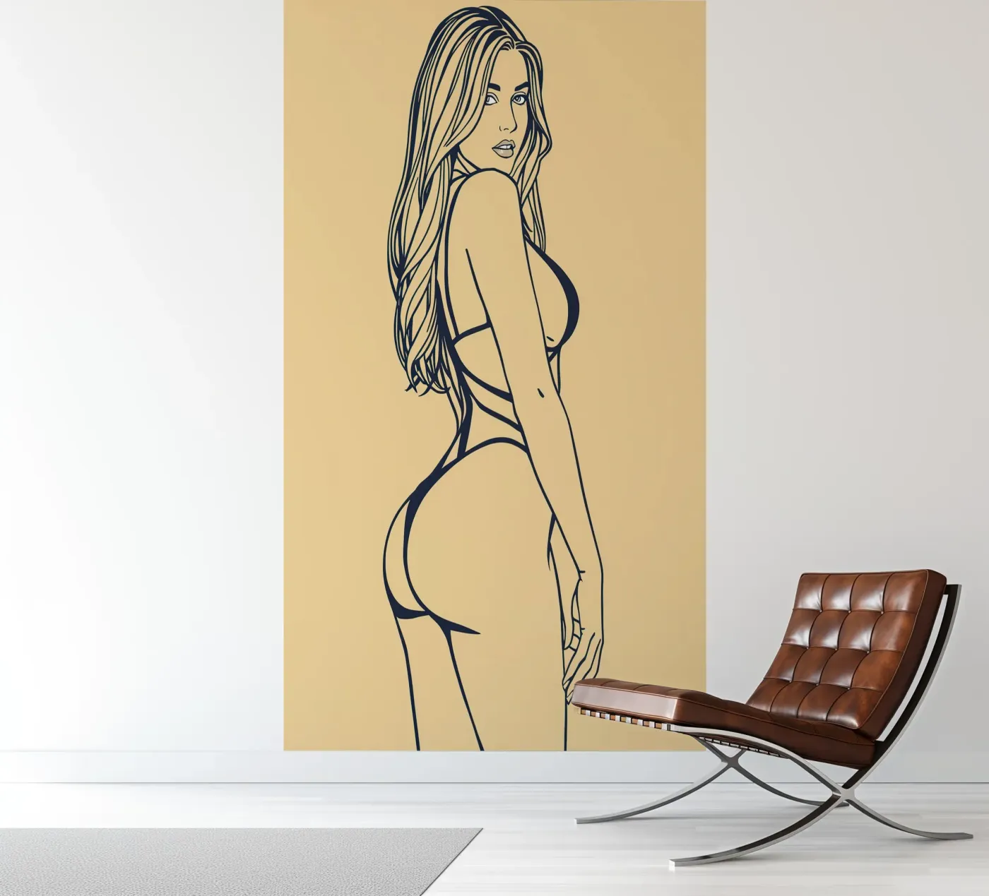 bikini fotobehang van NAS800