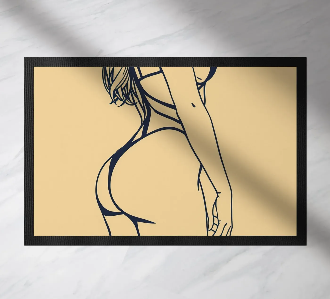 bikini doormat by NAS800