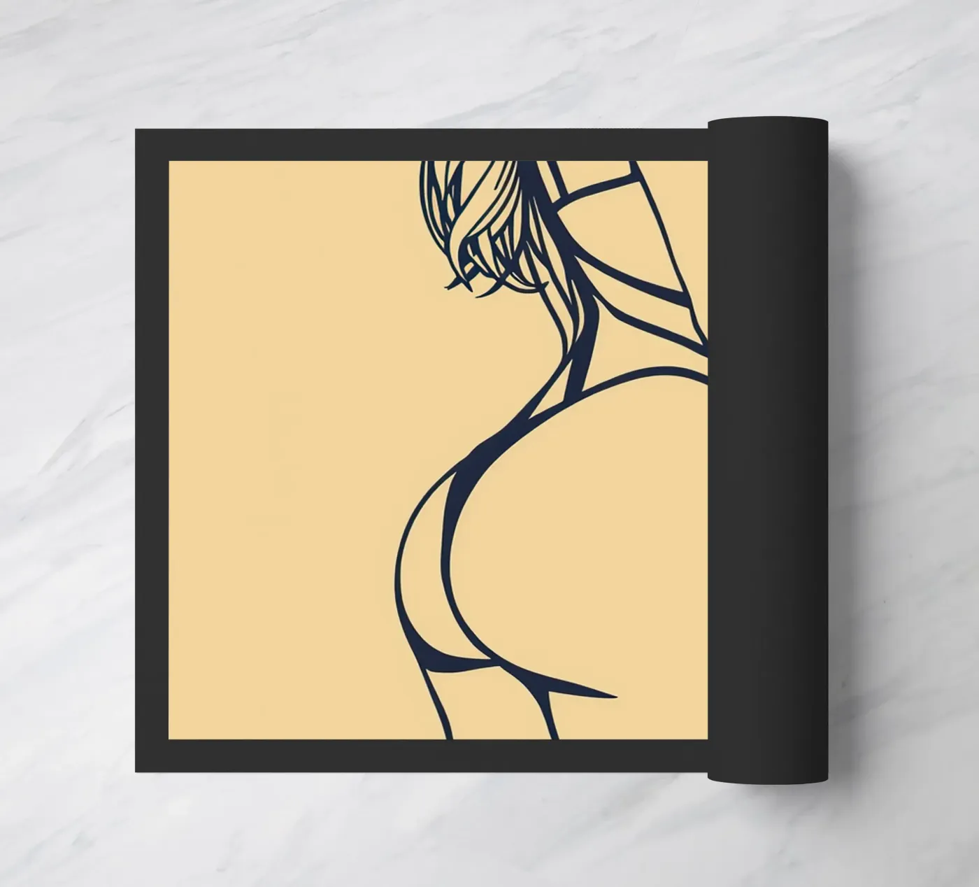 bikini doormat by NAS800