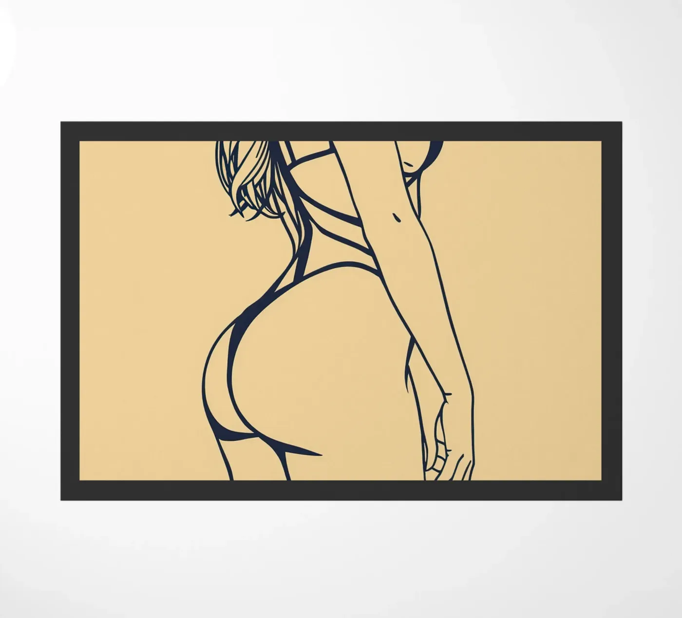 bikini doormat by NAS800