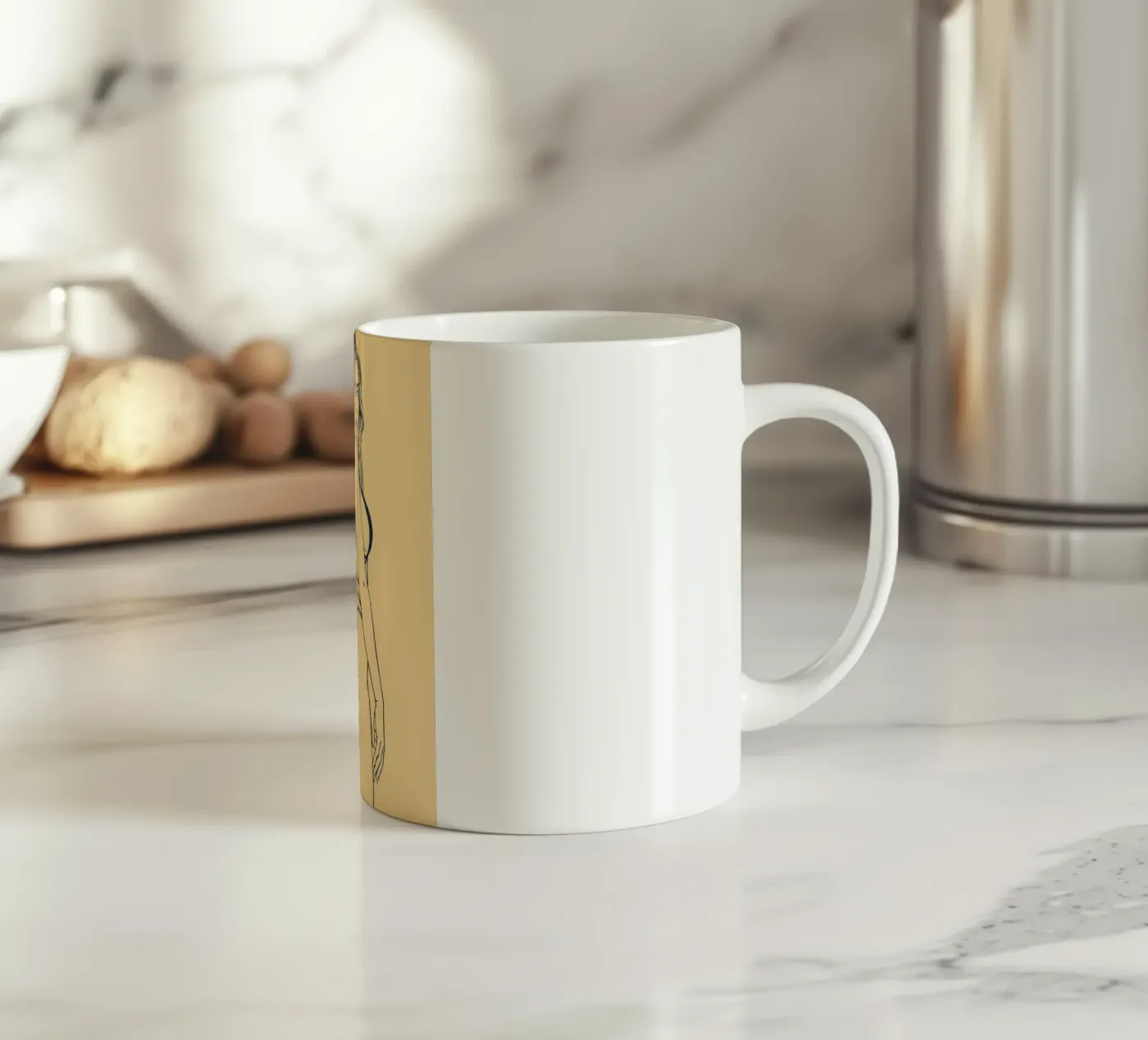 bikini ceramic mug by NAS800
